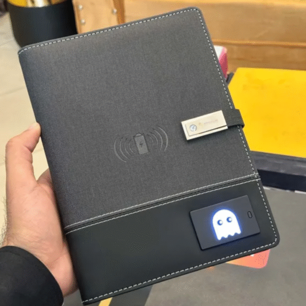 Multipurpose Diary With Wireless Power Bank & USB Drive - Image 2