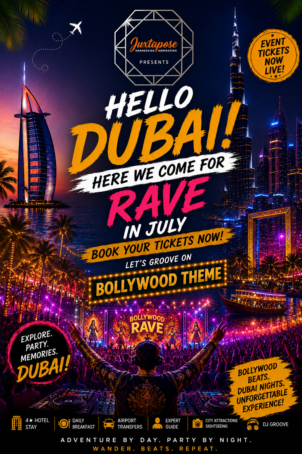 DUBAI RAVE AND TRIP